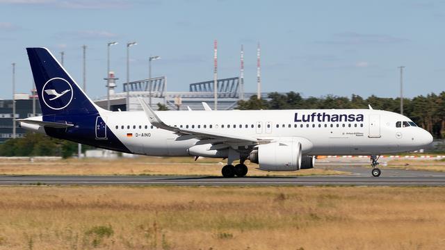 D-AINO:Airbus A320:Lufthansa